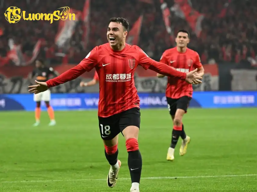 Chengdu Rongcheng chơi vô cùng hay ở thời gian gần đây (Ảnh: Telecom Asia Sport)