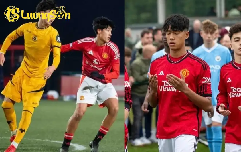 Tài năng trẻ sáng giá liên tục được trọng dụng trong màu áo U18 MU. (Ảnh: Nền tảng X)